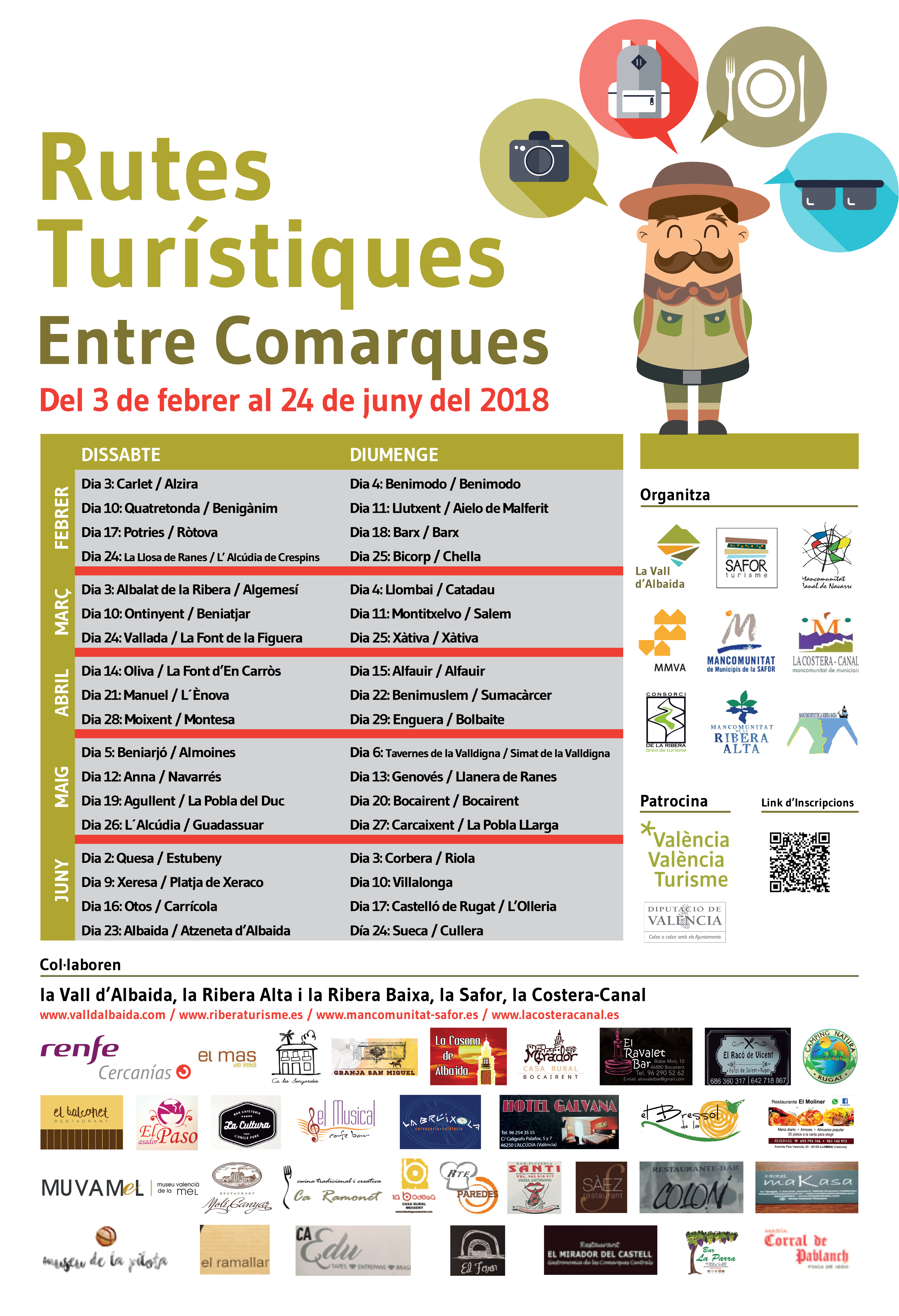 cartell entre comarques 2018