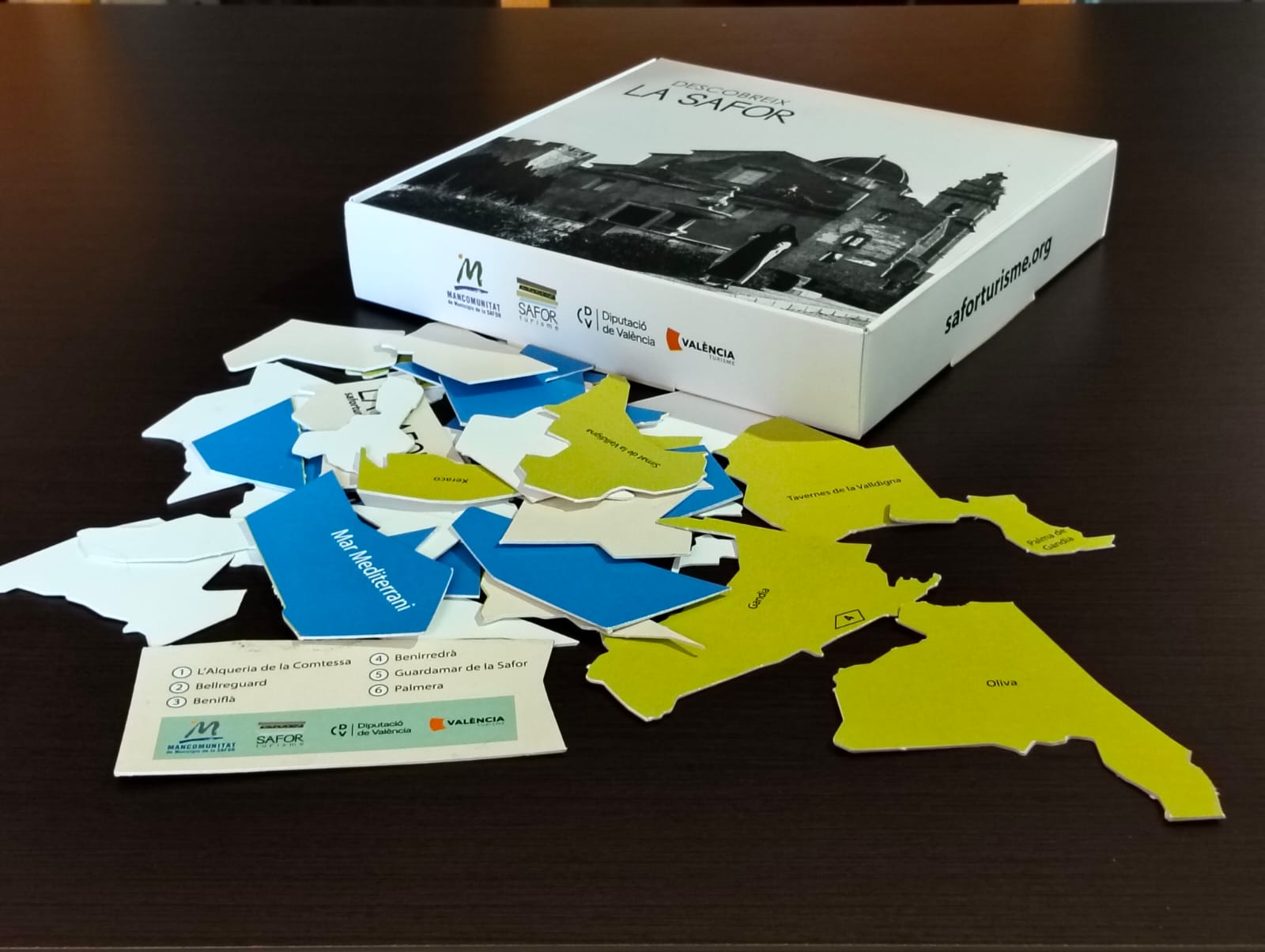 La Mancomunitat edita un trencaclosques per a divulgar els municipis de la comarca